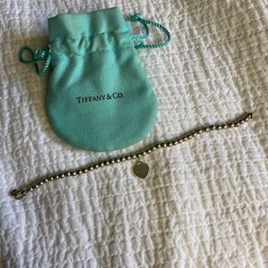 Return to Tiffany bead bracelet